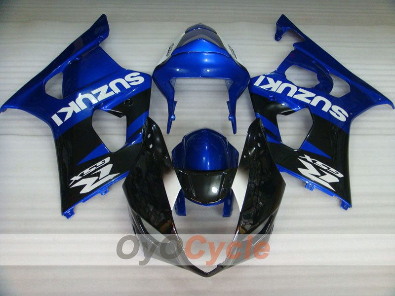 Spritzguss-Verkleidungssatz für 03-04 GSX R1000 - Blau, Schwarz - Werksstil #OYO87901909 Zweitbild