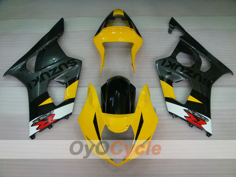 Spritzguss-Verkleidungssatz für 03-04 GSX R1000 - Gelb, Schwarz - Werksstil #OYO87901912 Zweitbild