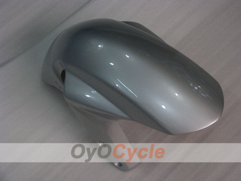 Spritzguss-Verkleidungssatz für 03-04 GSX R1000 - Schwarz, Silber - Werksstil #OYO87901913