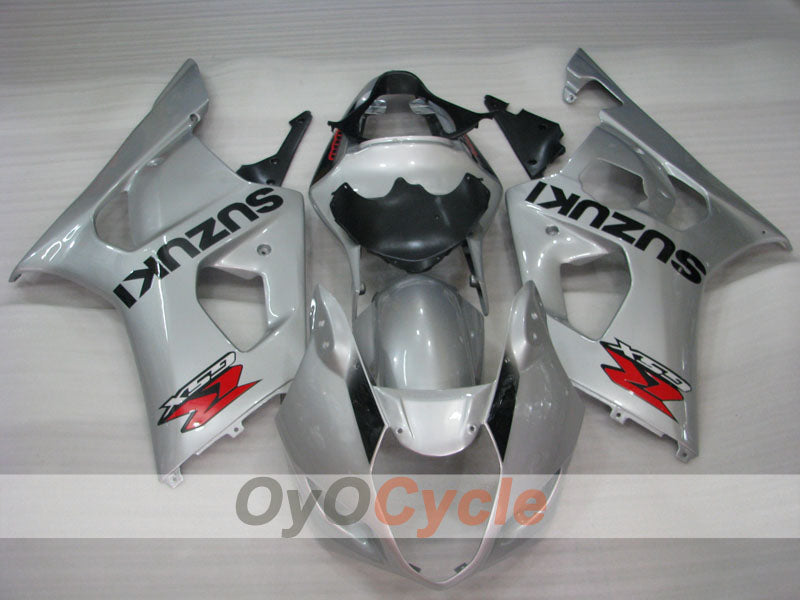 Spritzguss-Verkleidungssatz für 03-04 GSX R1000 - Schwarz, Silber - Werksstil #OYO87901913 Zweitbild