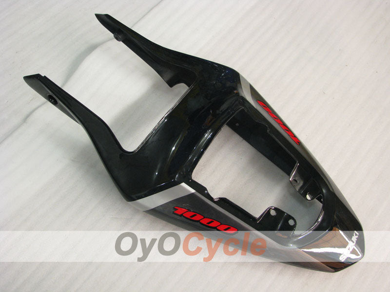 Spritzguss-Verkleidungssatz für 03-04 GSX R1000 - Schwarz, Grau - Werksstil #OYO87901917