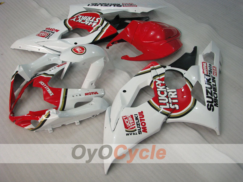 Verkleidungssatz für Spritzgussverkleidung für 05-06 GSX R1000 - Rot, Weiß - Lucky Strike, MICHELIN, MOTUL #OYO87901979 Zweitbild
