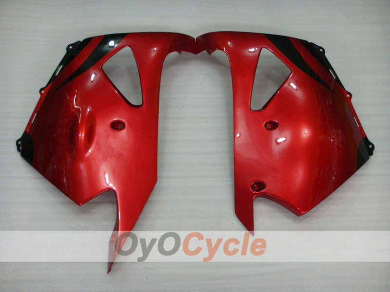 Einspritzverkleidungssatz für NINJA ZX-14R 06-11 - Rot, Schwarz - Werksstil #OYO87901998