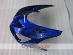 Verkleidungssatz für 06-11 NINJA ZX-14R - Blau, Schwarz - Flamme #OYO87902009