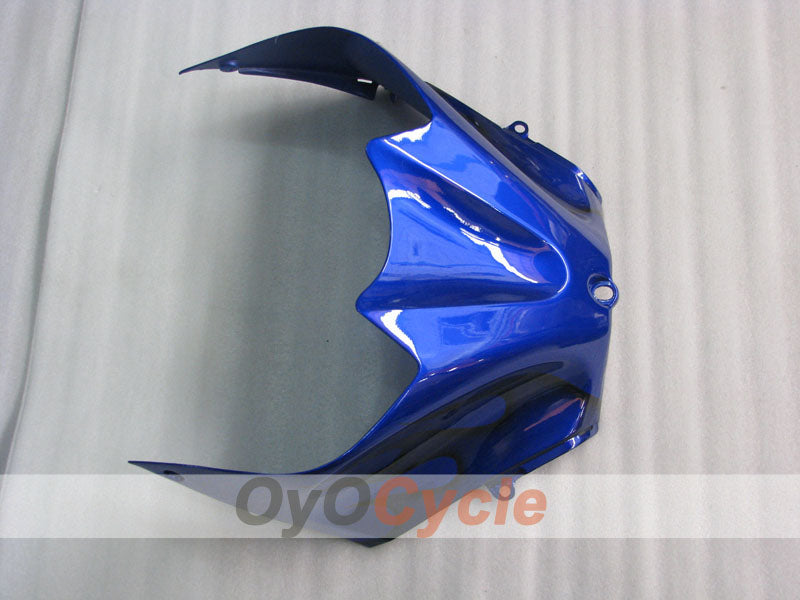 Verkleidungssatz für 06-11 NINJA ZX-14R - Blau, Schwarz - Flamme #OYO87902009