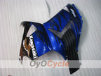 Verkleidungssatz für 06-11 NINJA ZX-14R - Blau, Schwarz - Flamme #OYO87902009