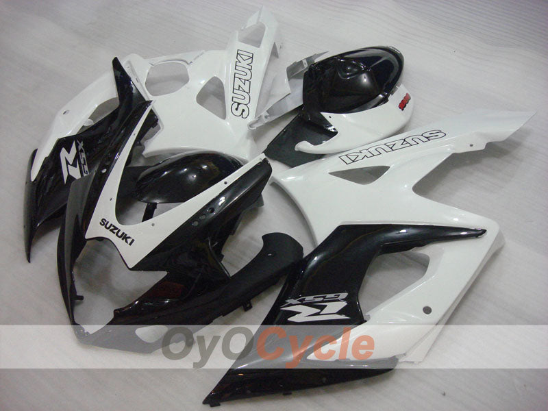 Verkleidungssatz für 05-06 GSX R1000 - Weiß, Schwarz - Werksstil #OYO87902014 Zweitbild