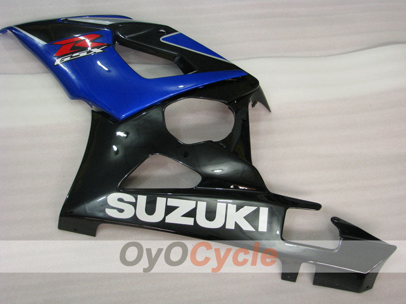 Einspritz-Verkleidungskit für GSX R1000, 05-06 - Blau, Schwarz - Werksstil #OYO87902033