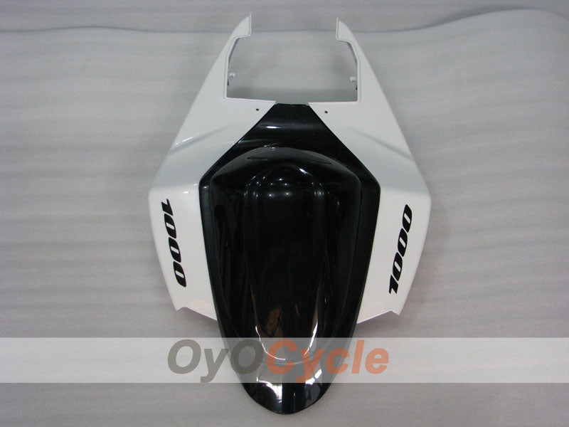 Einspritz-Verkleidungskit für GSX R1000, 05-06 - Weiß, Schwarz - Werksstil #OYO87902040