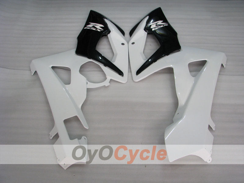 Einspritz-Verkleidungskit für GSX R1000, 05-06 - Weiß, Schwarz - Werksstil #OYO87902040