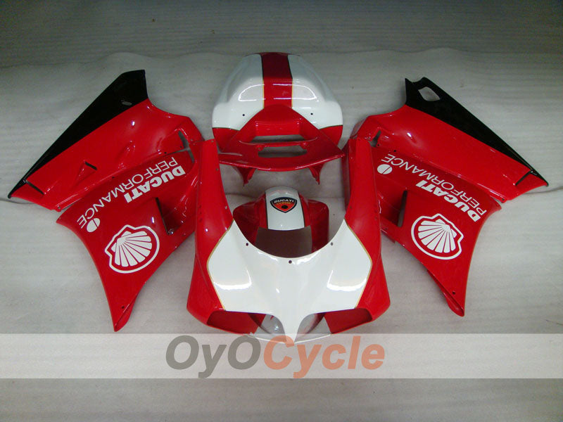 Einspritz-Verkleidungskit für Ducati 748 von 94-02 - Rot, Weiß - Performance #OYO87902073 Zweitbild