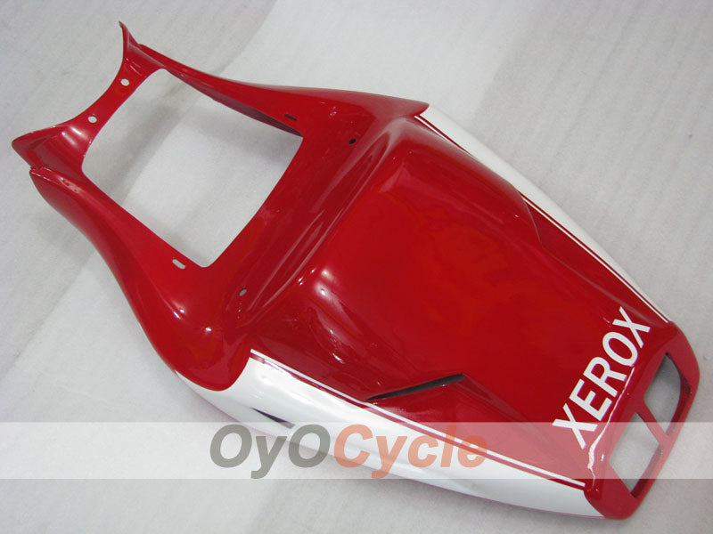 Einspritz-Verkleidungssatz für 94-02 Ducati 748 - Rot, Weiß - Xerox #OYO87902090