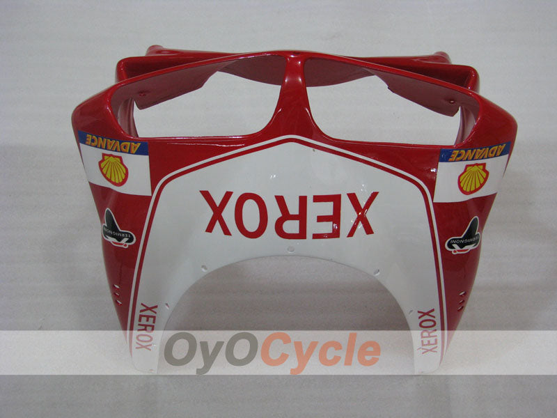 Einspritz-Verkleidungssatz für 94-02 Ducati 748 - Rot, Weiß - Xerox #OYO87902090