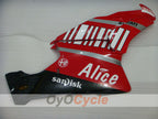 Verkleidungssatz für 03-04 Ducati 749 - Rot, Schwarz - Alice #OYO87902111
