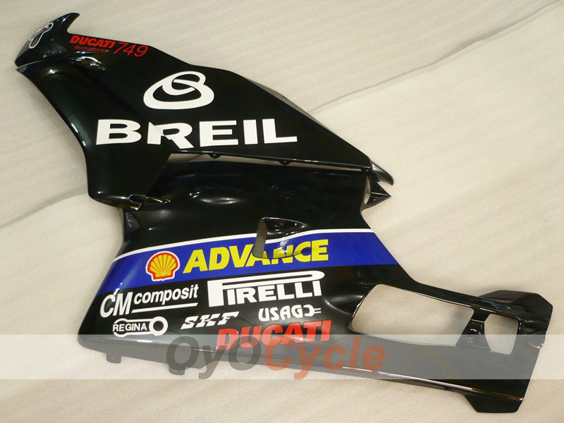 Linke und rechte Seitenverkleidung für Ducati 03-04 999 #OYO87913988 Hauptbild
