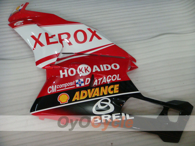 Einspritz-Verkleidungssatz für 03-04 Ducati 749 - Rot, Weiß - Xerox #OYO87902141