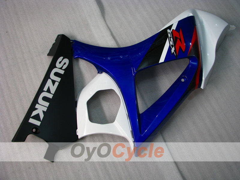 Einspritz-Verkleidungssatz für 07-08 GSX R1000 - Blau, Weiß - Werksstil #OYO87902146
