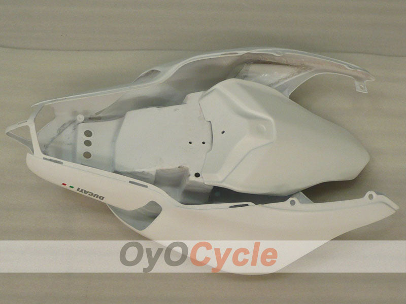 Einspritz-Verkleidungssatz für Ducati 848, 08-13 - Weiß - Werksstil #OYO87902182