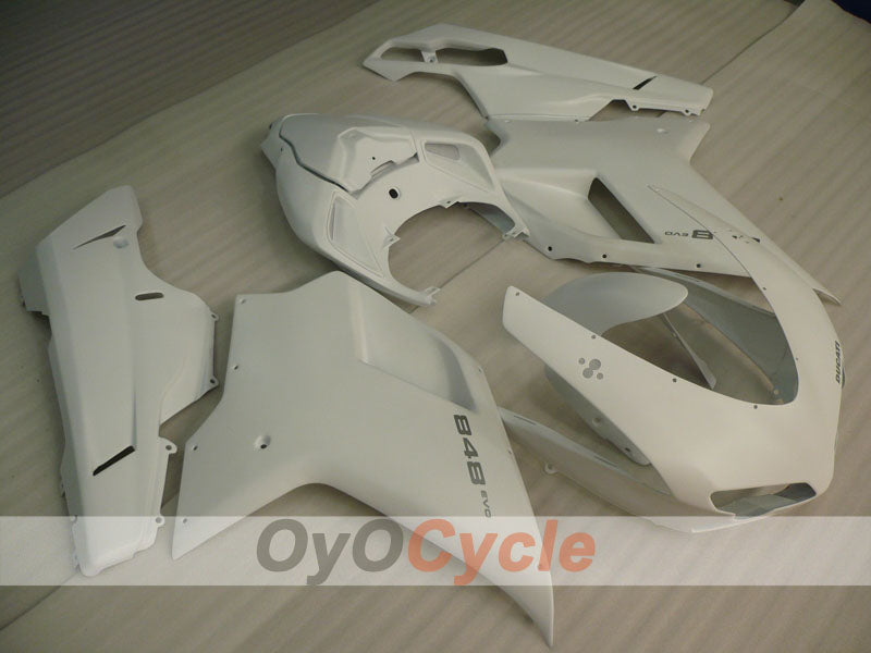 Einspritz-Verkleidungssatz für Ducati 848, 08-13 - Weiß - Werksstil #OYO87902182 Hauptbild