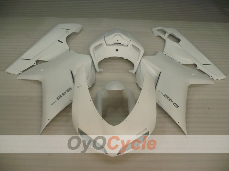 Einspritz-Verkleidungssatz für Ducati 848, 08-13 - Weiß - Werksstil #OYO87902182