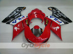 Einspritz-Verkleidungssatz für Ducati 848, 08-13 - Rot, Schwarz - FILA #OYO87902185