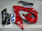 Einspritz-Verkleidungssatz für Ducati 848, 08-13 - Rot, Schwarz - FILA #OYO87902185