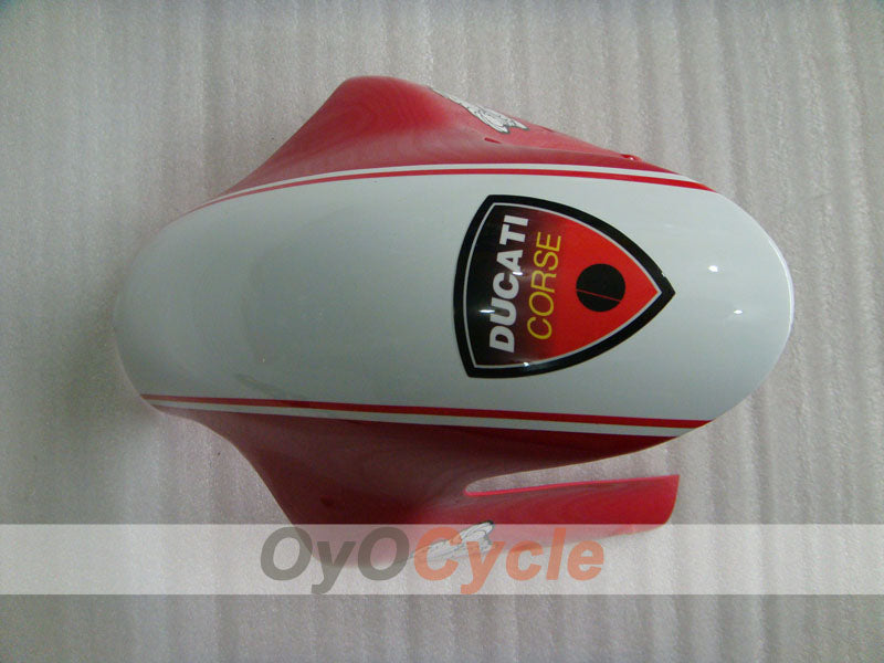 Einspritz-Verkleidungssatz für Ducati 848, 08-13 - Rot, Schwarz - INFO STRADA #OYO87902186