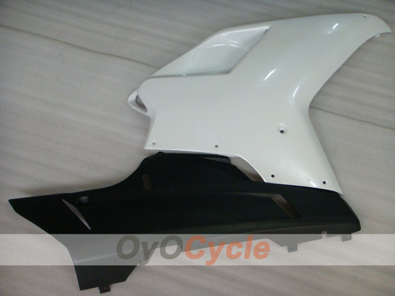 Einspritzverkleidungs-Kit für Ducati 848, Baujahr 08-13 - Weiß, Schwarz, Matt - Werksstil #OYO87902207