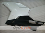 Einspritzverkleidungs-Kit für Ducati 848, Baujahr 08-13 - Weiß, Schwarz, Matt - Werksstil #OYO87902207