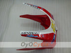 Einspritzverkleidungs-Kit für Ducati 996, Baujahr 99-02 - Rot, Schwarz - Werksstil #OYO87902210
