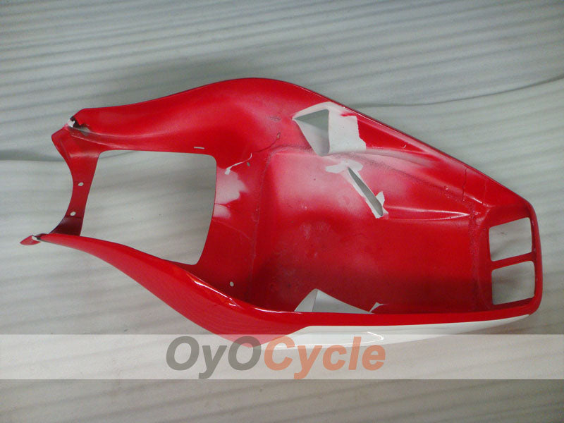 Einspritzverkleidungssatz für Ducati 996, 99-02 - Rot, Weiß - Werksstil #OYO87902213