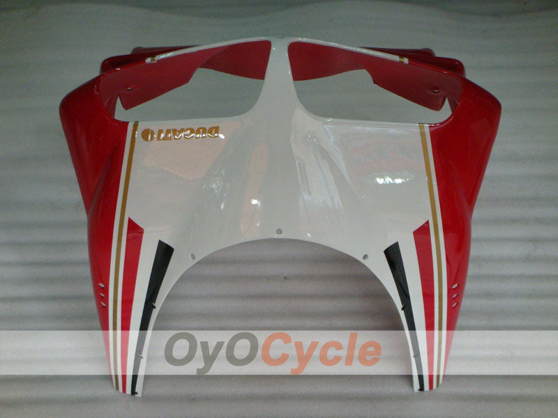 Einspritzverkleidungssatz für Ducati 996, 99-02 - Rot, Weiß - Werksstil #OYO87902213