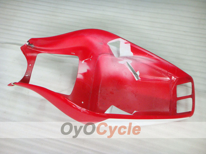 Einspritzverkleidungssatz für Ducati 996, 99-02 - Rot, Weiß - Werksstil #OYO87902214