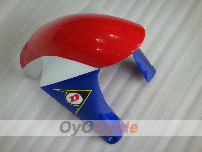 Einspritzverkleidungssatz für Ducati 996, 99-02 - Rot, Silber - Flamme #OYO87902218