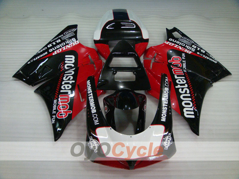 Einspritzverkleidungssatz für Ducati 996, Baujahre 99-02 - Rot, Schwarz - Monstermob #OYO87902225 Zweitbild