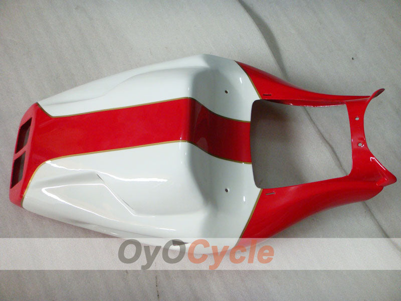 Einspritzverkleidungssatz für Ducati 996, Baujahre 99-02 - Rot, Weiß - Performance #OYO87902230
