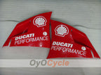 Einspritzverkleidungssatz für Ducati 996, Baujahre 99-02 - Rot, Weiß - Performance #OYO87902230