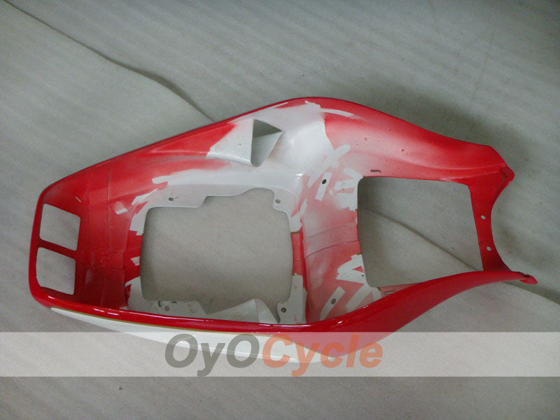 Einspritzverkleidungssatz für Ducati 996, Baujahre 99-02 - Rot, Weiß - Performance #OYO87902231
