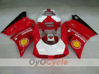 Einspritzverkleidungssatz für Ducati 996, Baujahre 99-02 - Rot, Weiß - Performance #OYO87902231