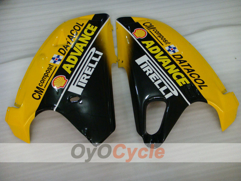 Einspritz-Verkleidungssatz für Ducati 996 von 99-02 - Gelb, Weiß - Xerox #OYO87902241