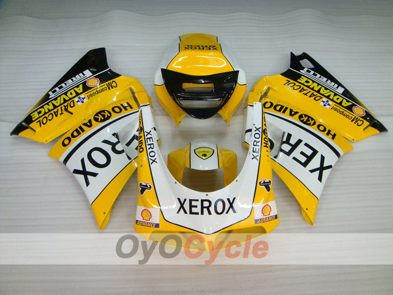 Einspritz-Verkleidungssatz für Ducati 996 von 99-02 - Gelb, Weiß - Xerox #OYO87902241 Zweitbild