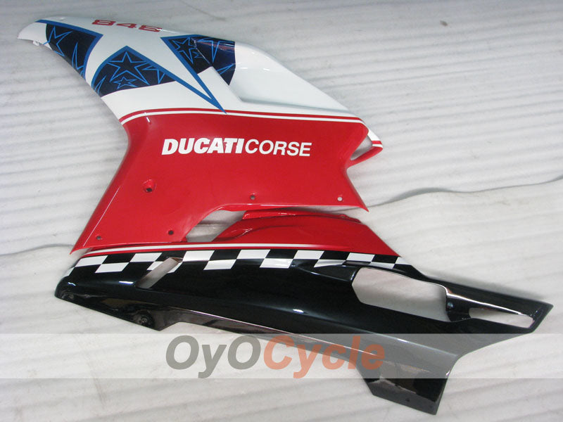 Linke und rechte Seitenverkleidung für Ducati 08-13 848 #OYO87914225 Hauptbild