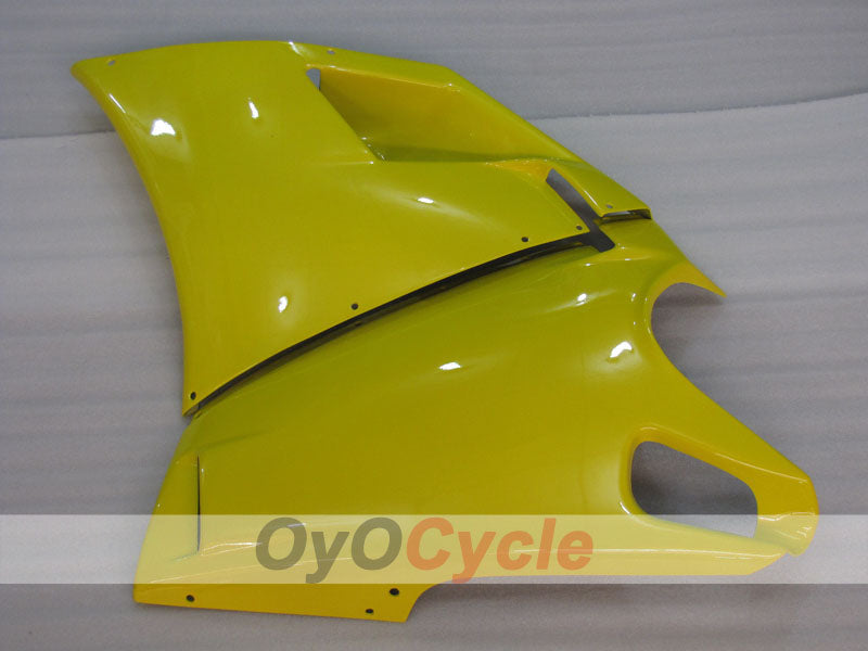 Einspritzverkleidungssatz für Ducati 998, Baujahr 02-04 - Gelb, Weiß - Werksdesign #OYO87902275
