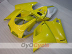 Einspritzverkleidungssatz für Ducati 998, Baujahr 02-04 - Gelb, Weiß - Werksdesign #OYO87902275
