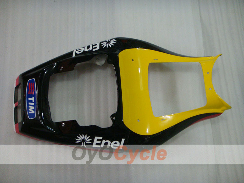 Einspritzverkleidungssatz für Ducati 998, Baujahr 02-04 - Rot, Schwarz - Werksdesign #OYO87902279