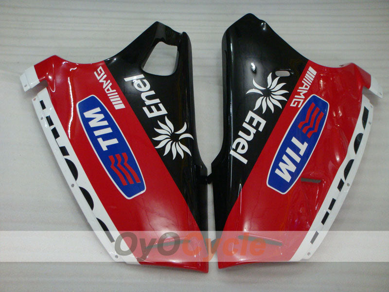 Einspritzverkleidungssatz für Ducati 998, Baujahr 02-04 - Rot, Schwarz - Werksdesign #OYO87902279