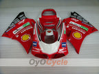 Verkleidungssatz für Einspritzermodelle der Ducati 998, 02-04 - Rot, Weiß - INFO STRADA #OYO87902300