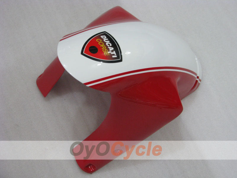 Einspritz-Verkleidungssatz für Ducati 998, Baujahr 02-04 - Rot, Weiß - Xerox #OYO87902318