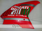 Einspritz-Verkleidungssatz für Ducati 1198, Baujahr 09-11 - Rot, Schwarz - Alice #OYO87902329