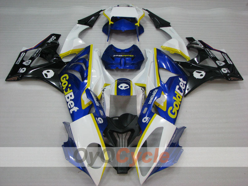 Spritzguss-Verkleidungssatz für BMW S1000RR, 09-14 - Blau, Schwarz - PIRELLI #OYO87902391 Zweitbild
